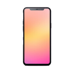 smartphone with screen