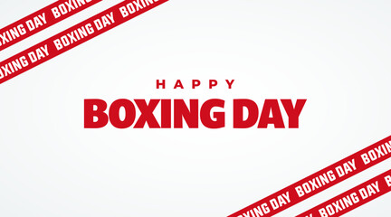 Boxing Day Modern Creative Sale banner 