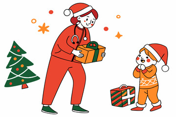 Funny Christmas Blizzard Beamer: Holiday Car Comedy in White