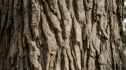 Close-up of natural tree bark texture with deep grooves and rich brown tones, showcasing sharp details and organic patterns for a nature-inspired composition.