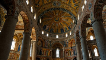Basilica of San Vitale in Ravenna, Italy.