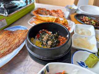 Korean style Fish Roe Rice