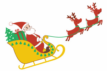 Funny Christmas Blizzard Beamer: Holiday Car Comedy in White