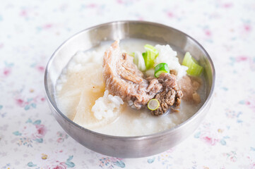 ご飯入りソルロンタン