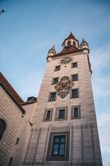 old town hall tower in Munich