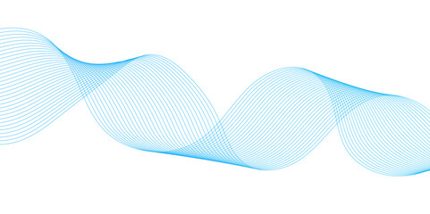 Abstract wave line for background and desktop wallpaper. Curve wave line vector design.
