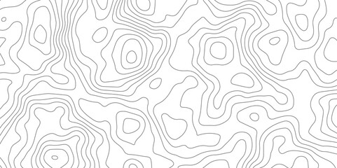 White paper curve reliefs abstract background. Abstract Topography contours map background. Pattern and Geography grid map design.