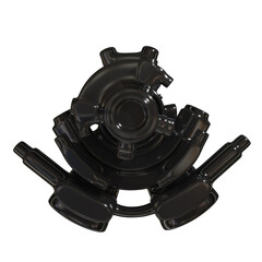 3d abstract object © neurostructure