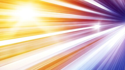 Obraz premium Bright Vibrant Abstract Background with Radiant Light Rays