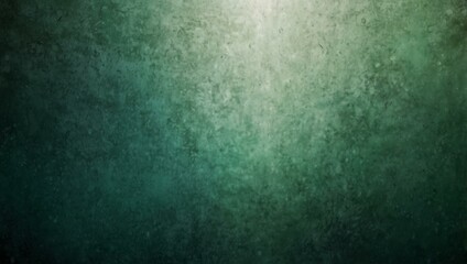 Obraz premium Blurred green, white, and teal gradient background with a grainy texture.