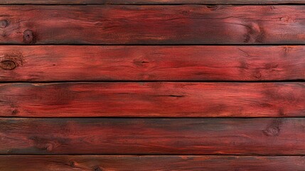Naklejka premium Rustic Redwood Texture with Bold Red and Dark Grain Finish – Seamless Wooden Surface for Creative Interiors and Decorative Projects