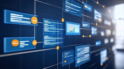 Modern Data Visualization with Graphs and Information Overlays