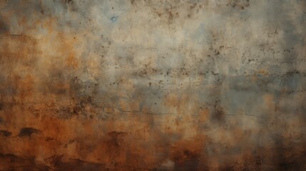 Obraz premium Processed collage of old rusty grunge texture. Background for banner, backdrop or texture for 3D mapping