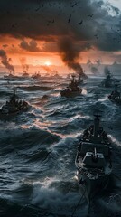 Obraz premium D-Day: Normandy Invasion