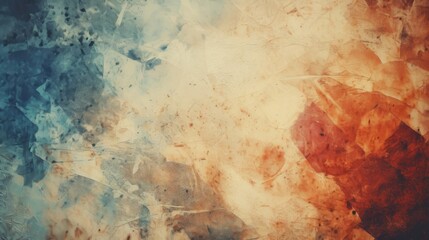 Obraz premium Processed collage of old rusty grunge texture. Background for banner, backdrop or texture for 3D mapping