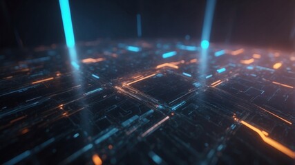 Background sci-fi material