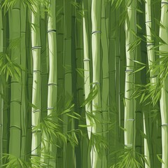 Zen-like Serenity of a Bamboo Forest