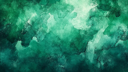 Yellow and green watercolor background design for wallpaper. Spring light green summer backdrop banner isolated on white. Watercolour painted texture grungy effect. Watercolour brush strokes