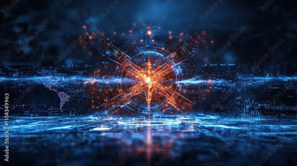 Poster collaborative global efforts to tackle cybersecurity challenges in a futuristic digital era