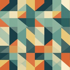 Abstract Geometric Tile Texture