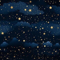Fototapeta premium Celestial Tapestries: Nightscape Textures