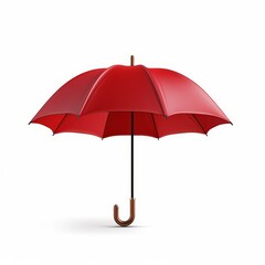 Iconic Umbrella on Pristine White