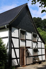 Blick ins Zentrum von Volkringhausen, einem Ortsteil der Stadt Balve im Sauerland	