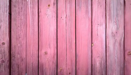 Rustic and vintage pink wooden tabletop, wooden texture, vertical boards