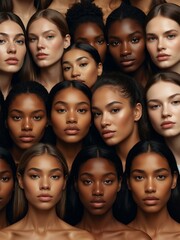 Obraz premium Celebrating diverse female beauty.