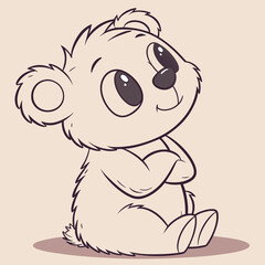 baby bear cartoon