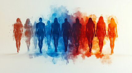 A creative infographic showing voter turnout demographics, highlighting Republican success.