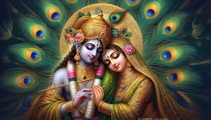Radha and Krishna