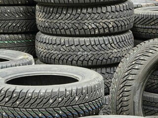 stack of tires
