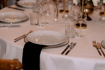 Tablesetting wedding