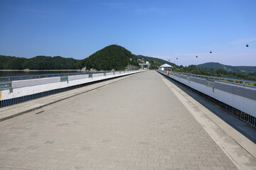 Fototapeta premium Solina water dam