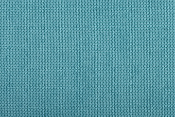 Blue fabric cotton texture. Textile background fabric