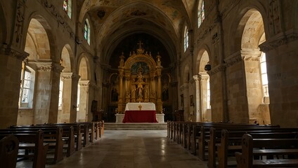 Fototapeta premium Church of Purgatorio in Marsala, Sicily, Italy.