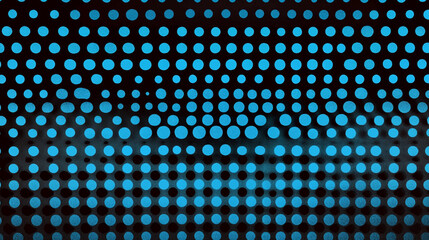 Obraz premium Blue pastel colored poster templates with grunge halftone texture. Hand drawn dotted texture. Square pixel dot cartoon backgrounds. Vector abstract shapes grain with distressed grunge effect.