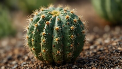 Close-up of a cactus.