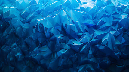 Obraz premium Explore the blend of modern art in a dynamic abstract setting featuring geometric shapes and a captivating blue color scheme. The design showcases an innovative fusion of aesthetics