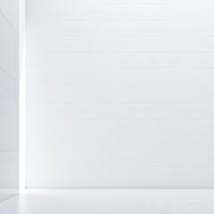 Sleek white stone wall with subtle horizontal stripes, backdrop, modern, seamless