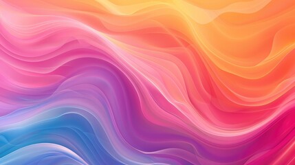 Fototapeta premium Colorful Abstract Gradient Background Template for Summer and Autumn.