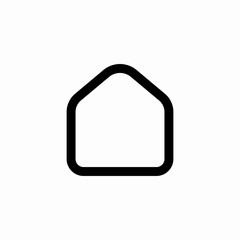 house real estate property icon sign vector