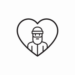 male love icon sign vector