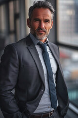 businessman in a formal suit Generative AI