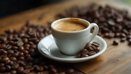 Fototapeta premium Crafting the Perfect Ristretto