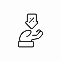 discount offer icon sign vector