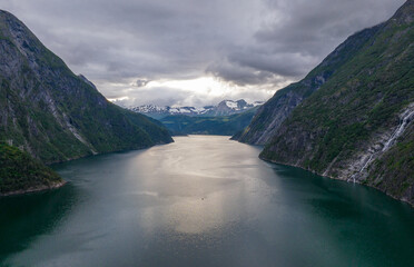 lake in the mountains