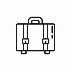 luggage baggage icon sign vector