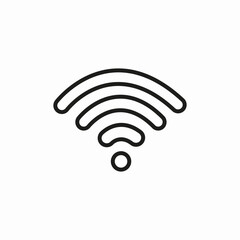 wifi internet icon sign vector